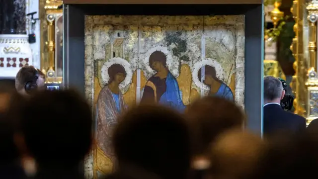 "Троица" в храме Христа Спасителя