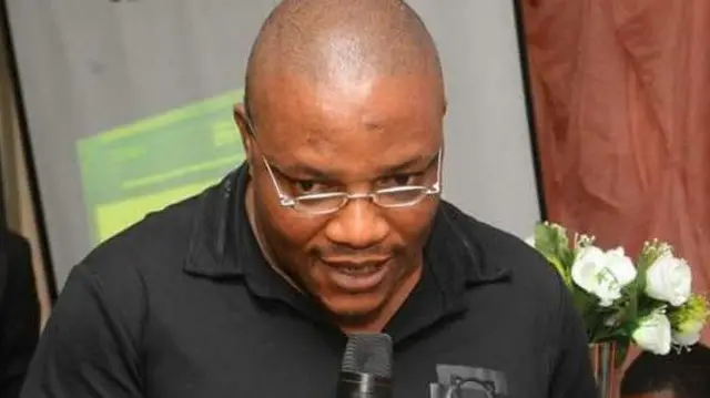 Emeka Godfrey Benjamin Umeagbalasi bụ onye nwe otu a na-akpọ International Society for civil Liberties and the Rule of Law, maọbụ Intersociety.