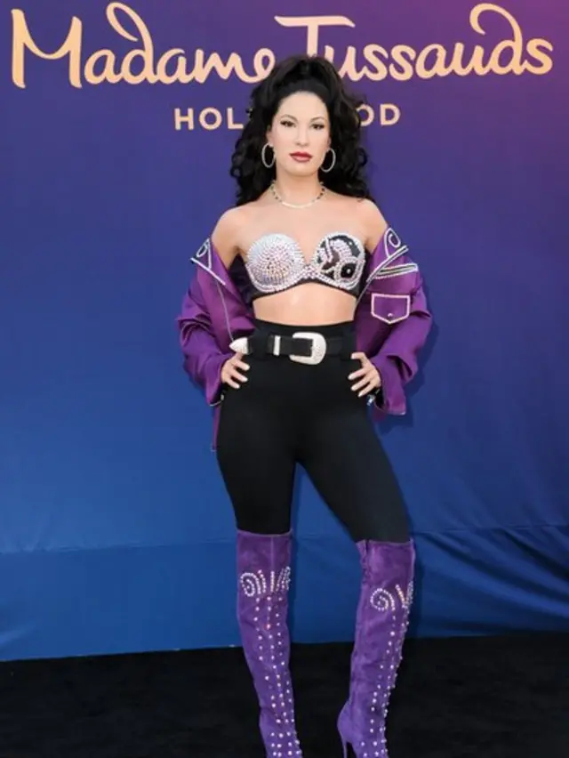 Figura de cera de Selena Quintanilla en Hollywood