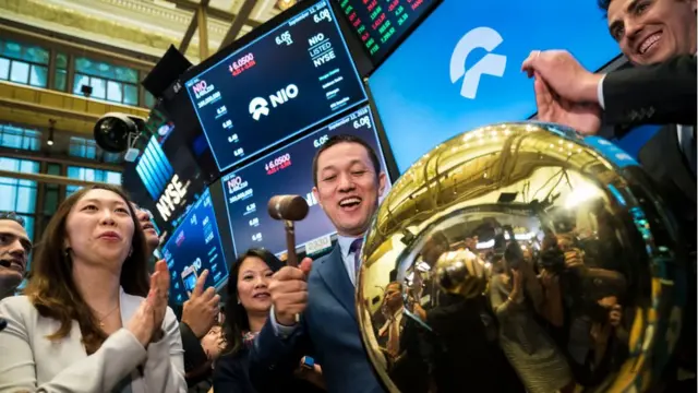 NIO salió a la bolsa de Nueva York en 2018