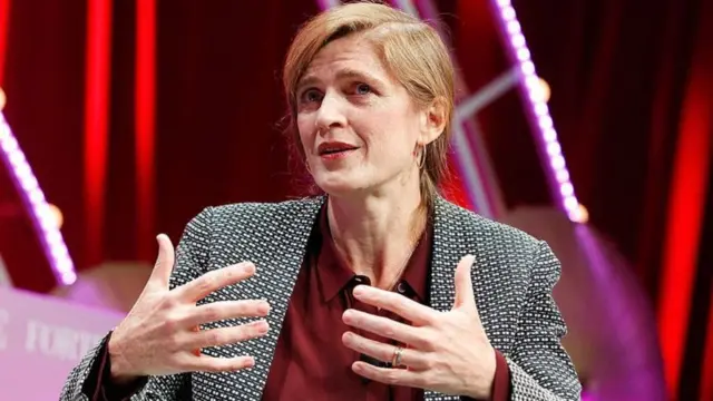 ሓላፊት ዓለምለኻዊ ትካል ልምዓት ኣሜሪካ ሳማንታ ፓወር