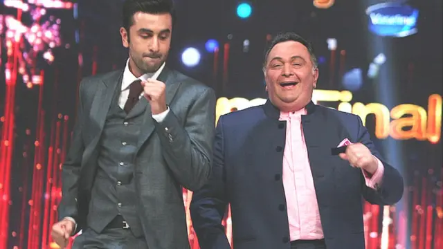 रणबीर कपूर और ऋषि कपूर