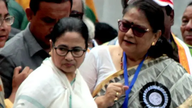 ममता बनर्जी और काकोली घोष दस्तीदार