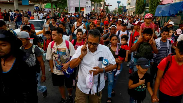 Migrantes en México