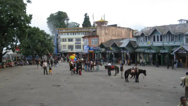 দার্জিলিং শহরের কেন্দ্রস্থল, ম্যাল।