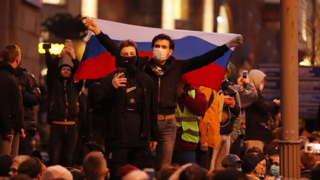 Акция протеста в Москве