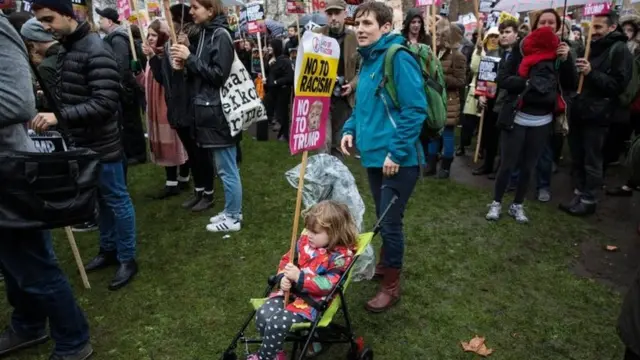 اعتراضات علیه ترامپ