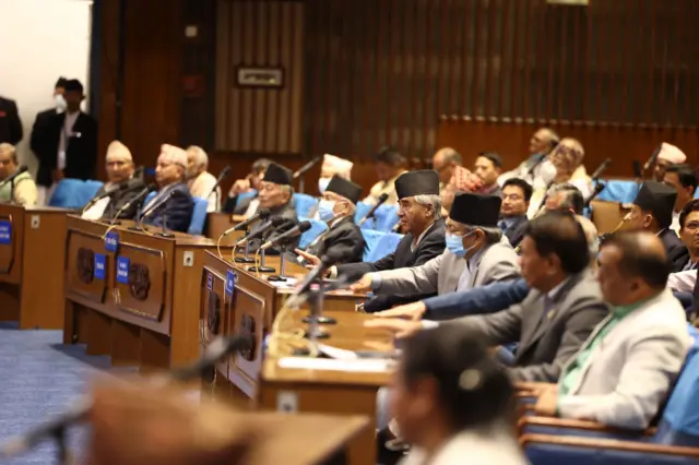 संसद् बैठकमा सांसदहरू