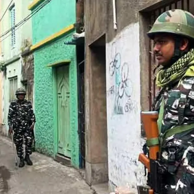 શાહજહાં શેખની ઘરે ઇડીની કાર્યવાહી