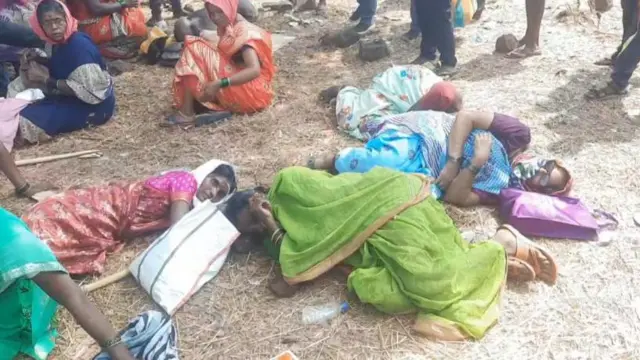 बारसू येथील आंदोलक महिला