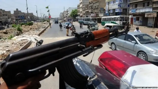 કરાચીનું એક દૃશ્ય