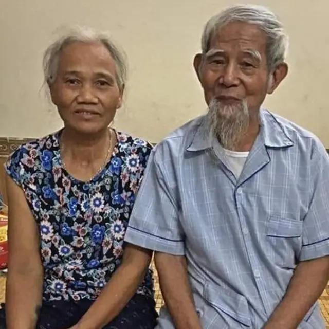 Vợ chồng cụ Lê Đình Kình