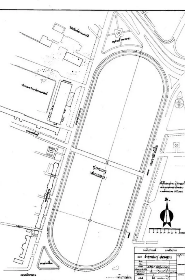 แผนที่สนามหลวง