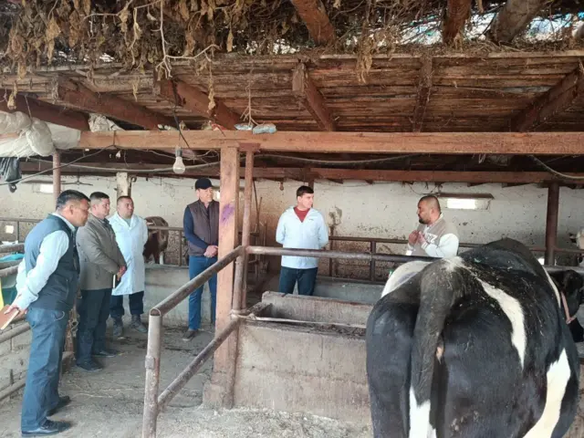 Олтиариқдаги "Оқбўйра" маҳалласида учрашув