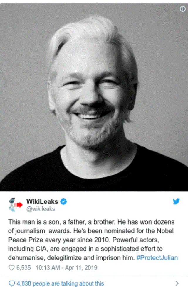 توییتر سایت ویکی لیکس