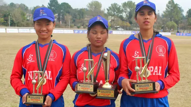 नेत्रहीन महिला क्रिकेट खेलाडी