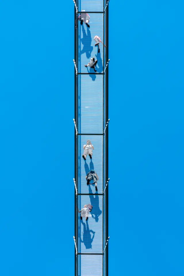 Viseći most Hajlajn 197 u Rojtu, Austriji