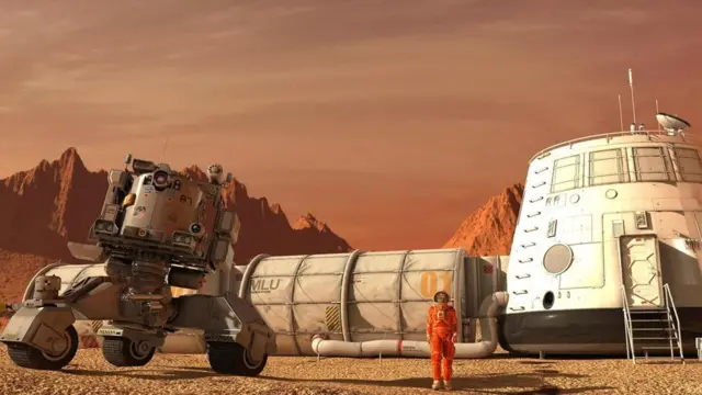 محطة فضاء متصورة