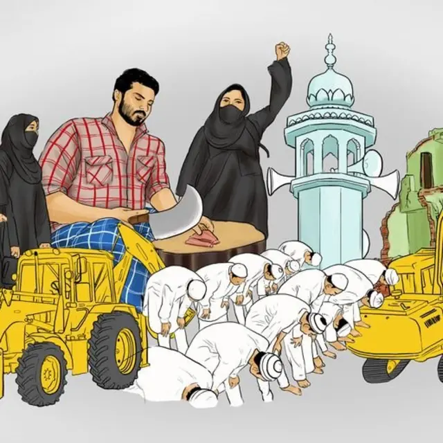 अल्पसंख्यक मुसलमान निशाने पर हैं