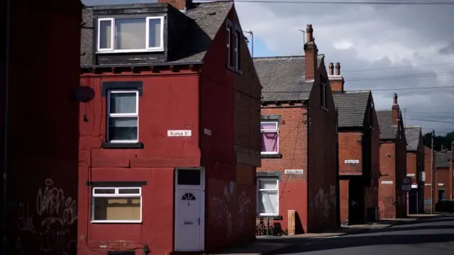 Пустые улицы в Лидсе