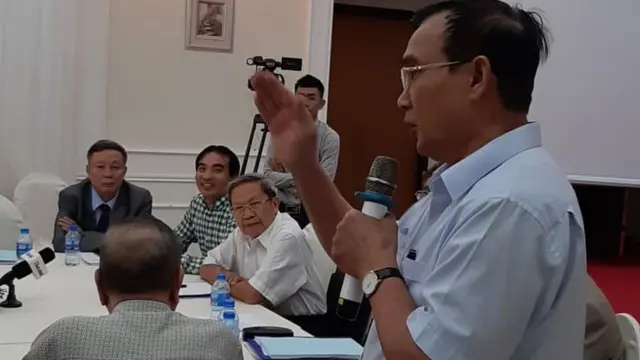 Thiếu tướng, Anh hùng lực lượng vũ trang nhân dân Lê Mã Lương phát biểu