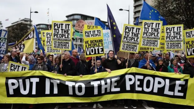 People's Vote March in London