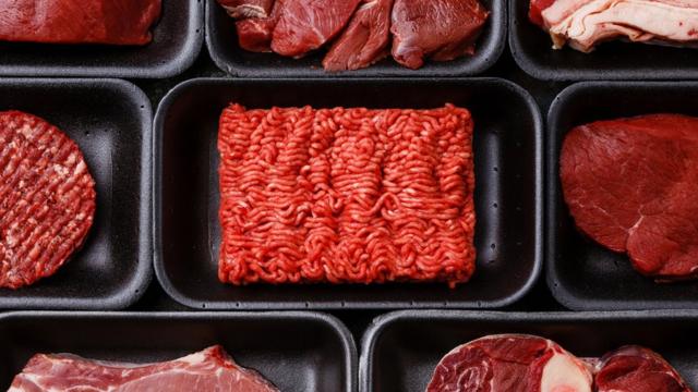 file picture of processed and red meat