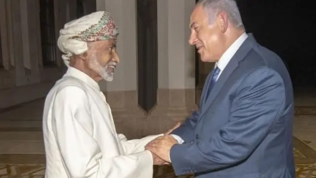 قابوس ونتنياهو