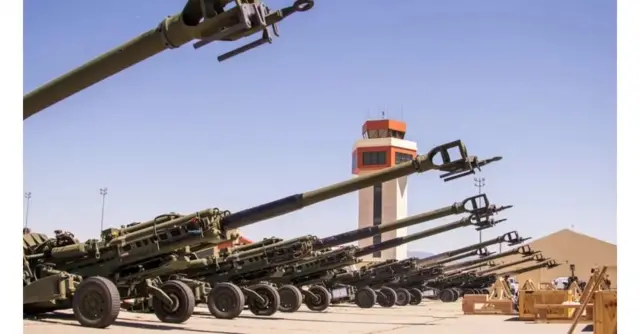 М777 гаубицалары Украинага жөнөтүлөрдүн алдында