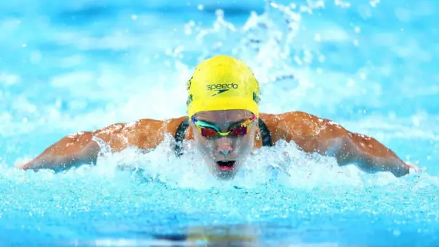 Emma McKeon durante los Juegos de París 2024