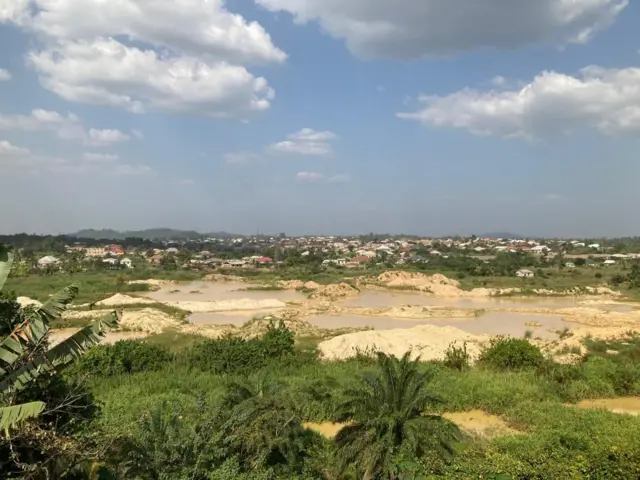Wani wurin haƙar ma'adanai a Ghana