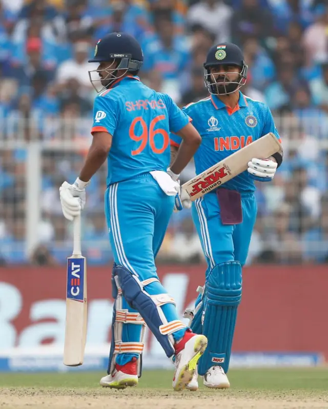 विराट कोहली और श्रेयस अय्यर 