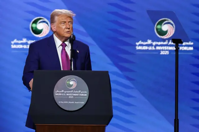دونالد ترامب في السعودية