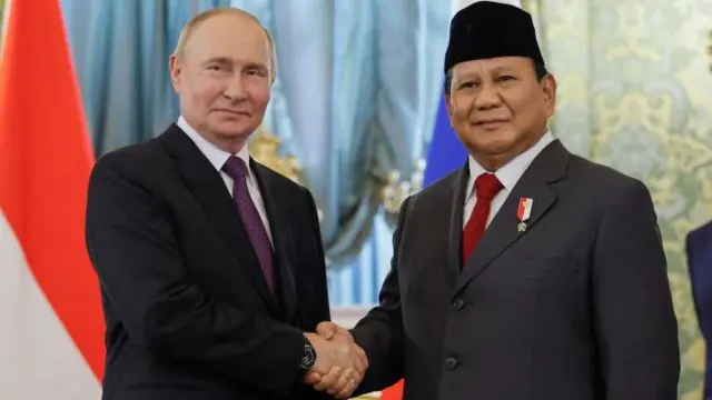 Prabowo, Putin
