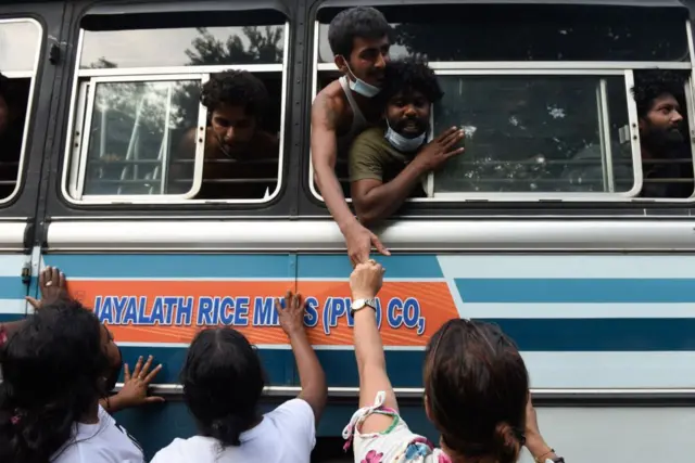 Mahara outskirts Colombo November 30, 2020 The inmates had launched protests amid a surge of coronavirus infections in the prisons, demanding early release on bail and better facilities