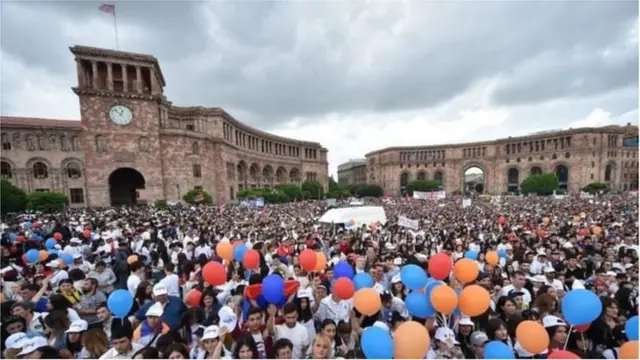 Вуличні протести у Вірменії