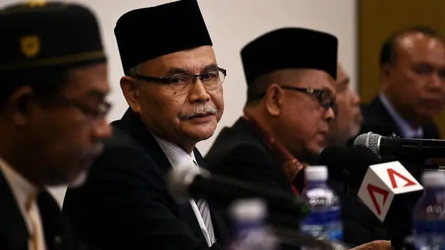 กลุ่มมาราปาตานีขณะร่วมแถลงข่าวในกรุงกัวลาลัมเปอร์เมื่อกลางปี 2558