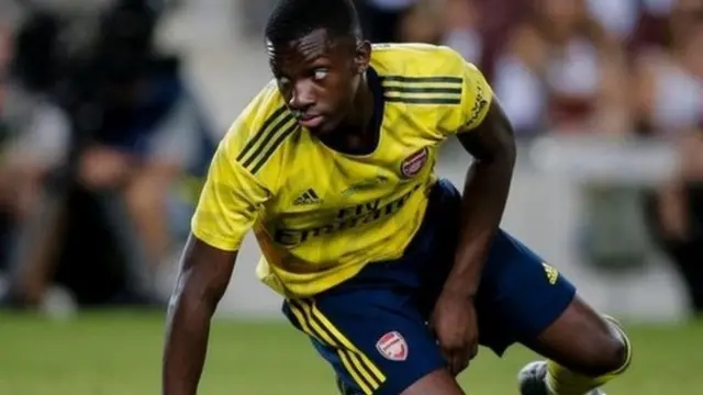 mshambuliaji wa Arsenal Eddie Nketiah