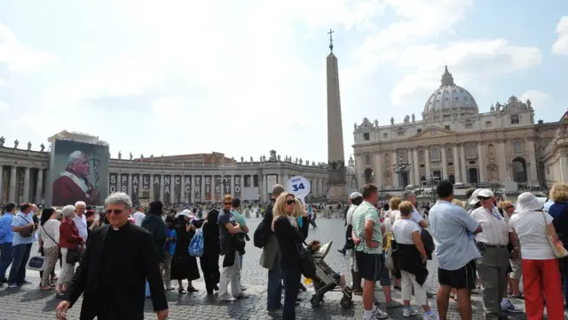 Roma'daki San Pietro Meydanı