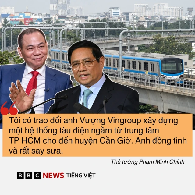 Ông Phạm Nhật Vượng, ông Phạm Minh Chính