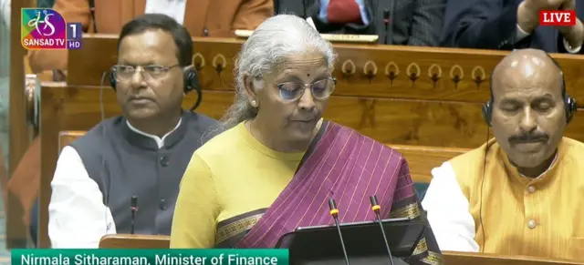 केंद्रीय अर्थमंत्री निर्मला सीतारमण