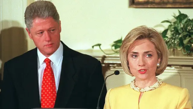 Bill Clinton e Hillary Clinton