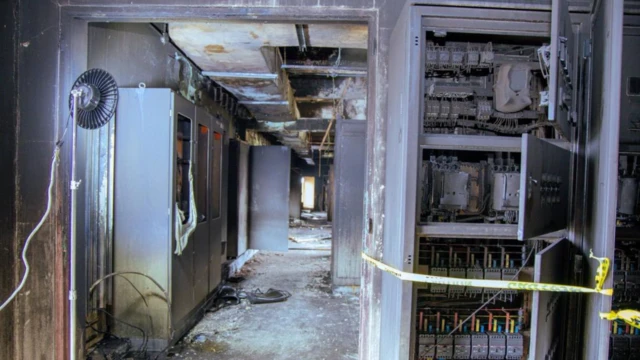 Akosombo power station wey burn