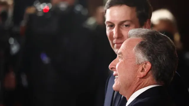 استیو ویتکاف، فرستاده ویژه دونالد ترامپ و جارد کوشنر، داماد ترامپ