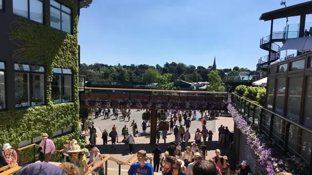 Không khí tại Wimbledon