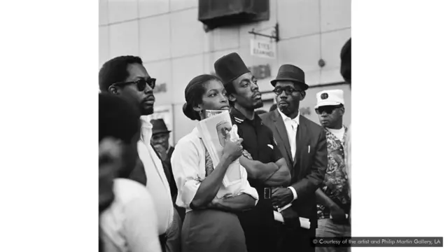 Défilé du Marcus Garvey Day, Harlem, 1967, par Kwame Brathwaite