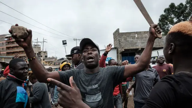 Wafuasi wa Raila Odinga mtaa wa River Nairobi