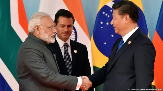 नरेंद्र मोदी और शी जिनपिंग