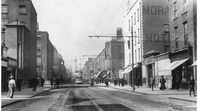 خیابان تالبوت، دوبلین ۱۹۱۱-جویس رابطه‌ای پیچیده با شهر زادگاهش داشت