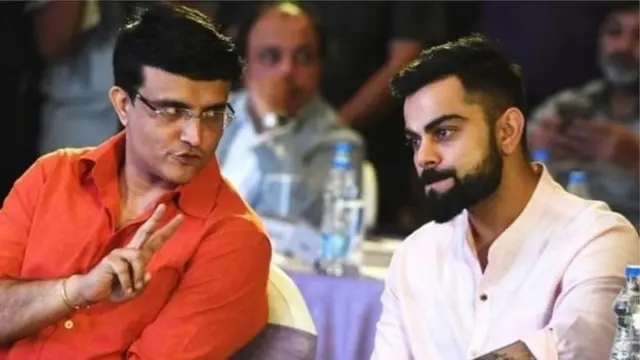 கோலியுடன் கங்குலி